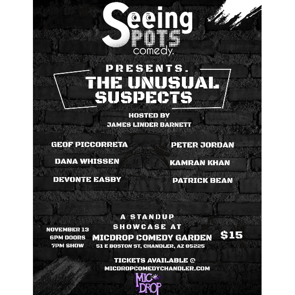 The Unusual Suspects at Mic Drop Comedy Chandler