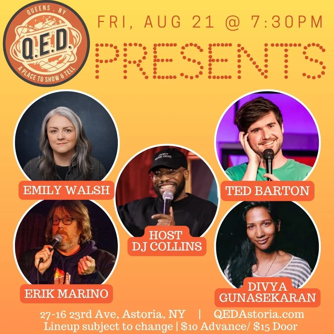 QED Presents at Q.E.D. Astoria