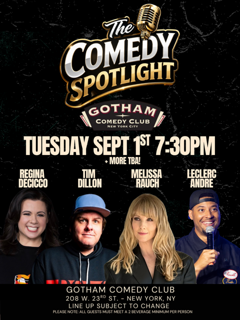 The Comedy Spotlight at Gotham Comedy Club
