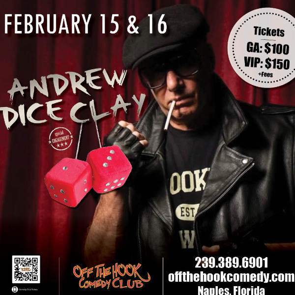 Andrew Dice Clay at Off The Hook Comedy Club