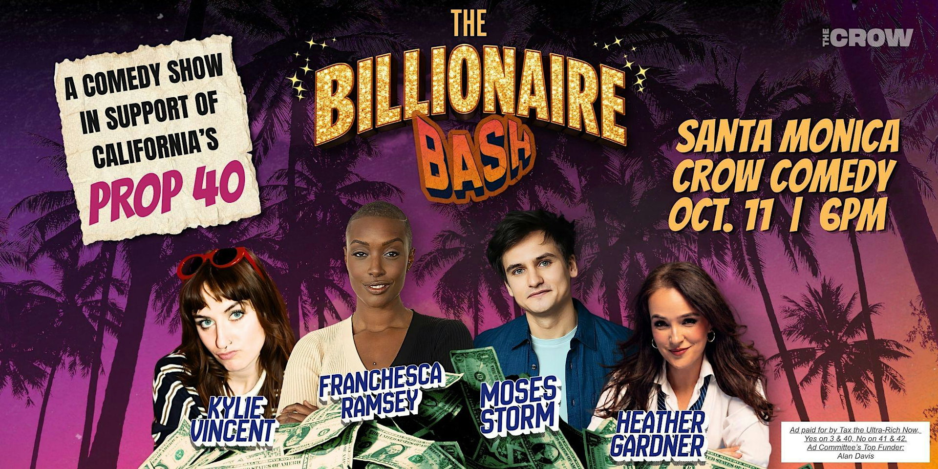 The Billionaire Bash at The Crow