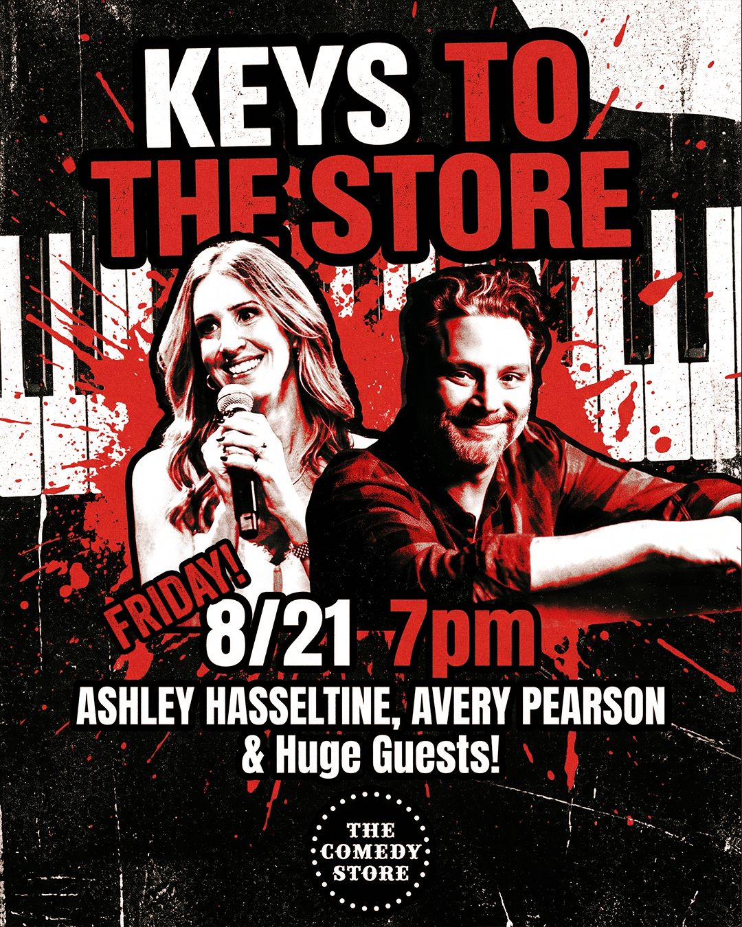 Keys to the Store at The Comedy Store