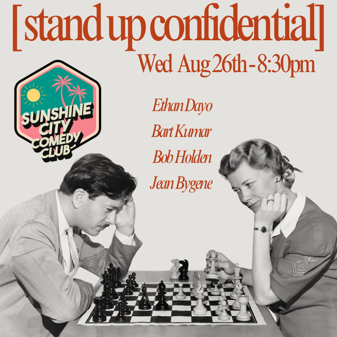 Stand Up Confidential at Sunshine City Comedy Club