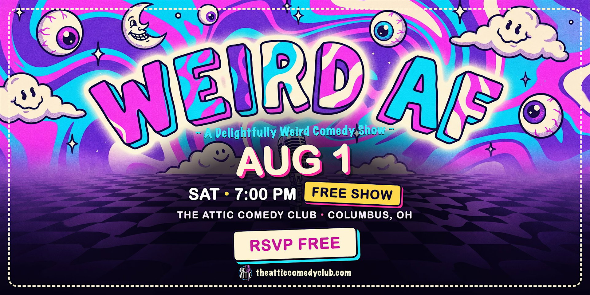WEIRD AF at The Attic Comedy Club
