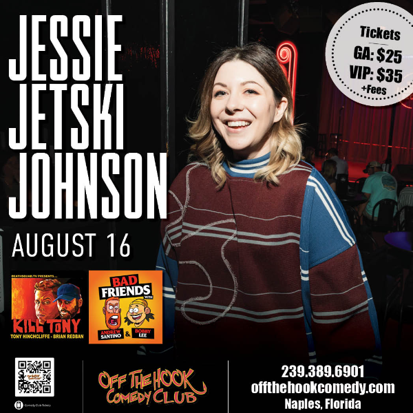 Jessie "Jetski" Johnson at Off The Hook Comedy Club