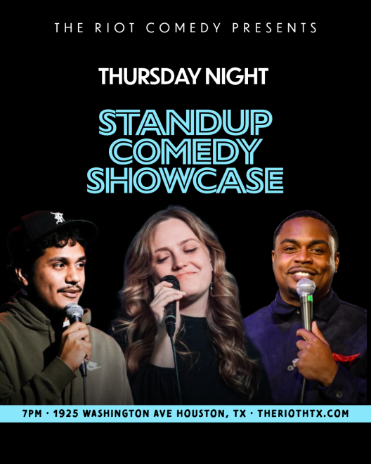 Thursday Night Standup Comedy Showcase at The Riot Comedy Club