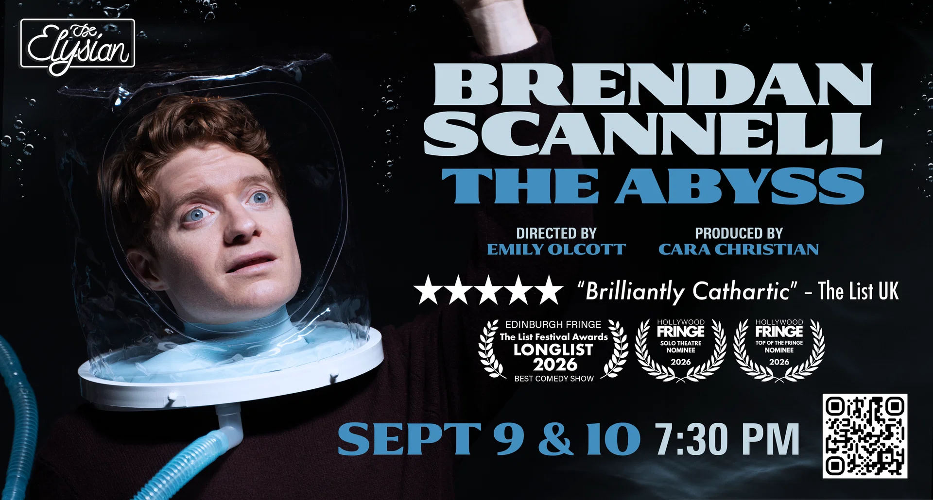 Brendan Scannell: The Abyss at The Elysian Theater