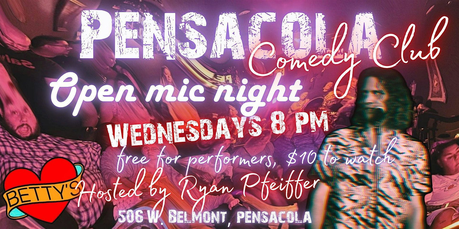 Pensacola Comedy Club's Stand-Up Comedy Open Mic at Pensacola Comedy Club