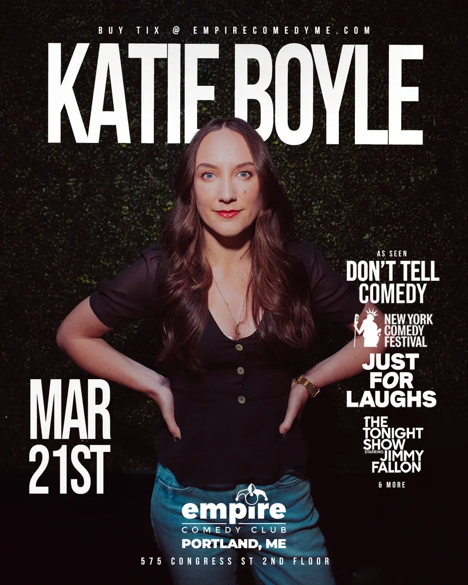Katie Boyle at Empire Comedy Club