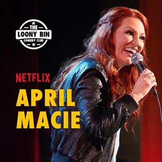 April Macie at Loony Bin Comedy Club Wichita