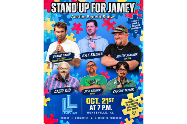 Stand Up for Jamey at Levity Live Huntsville