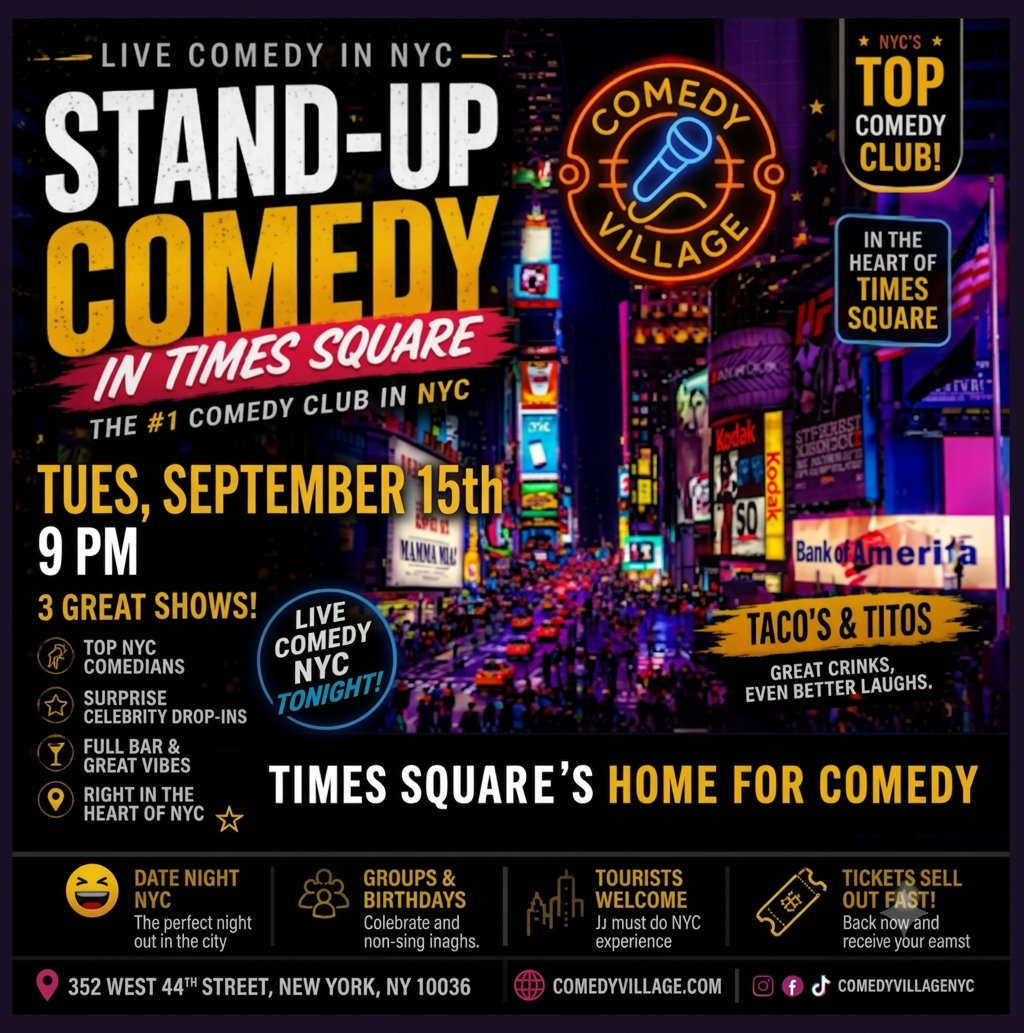 Times Square Comedy at Comedy Village