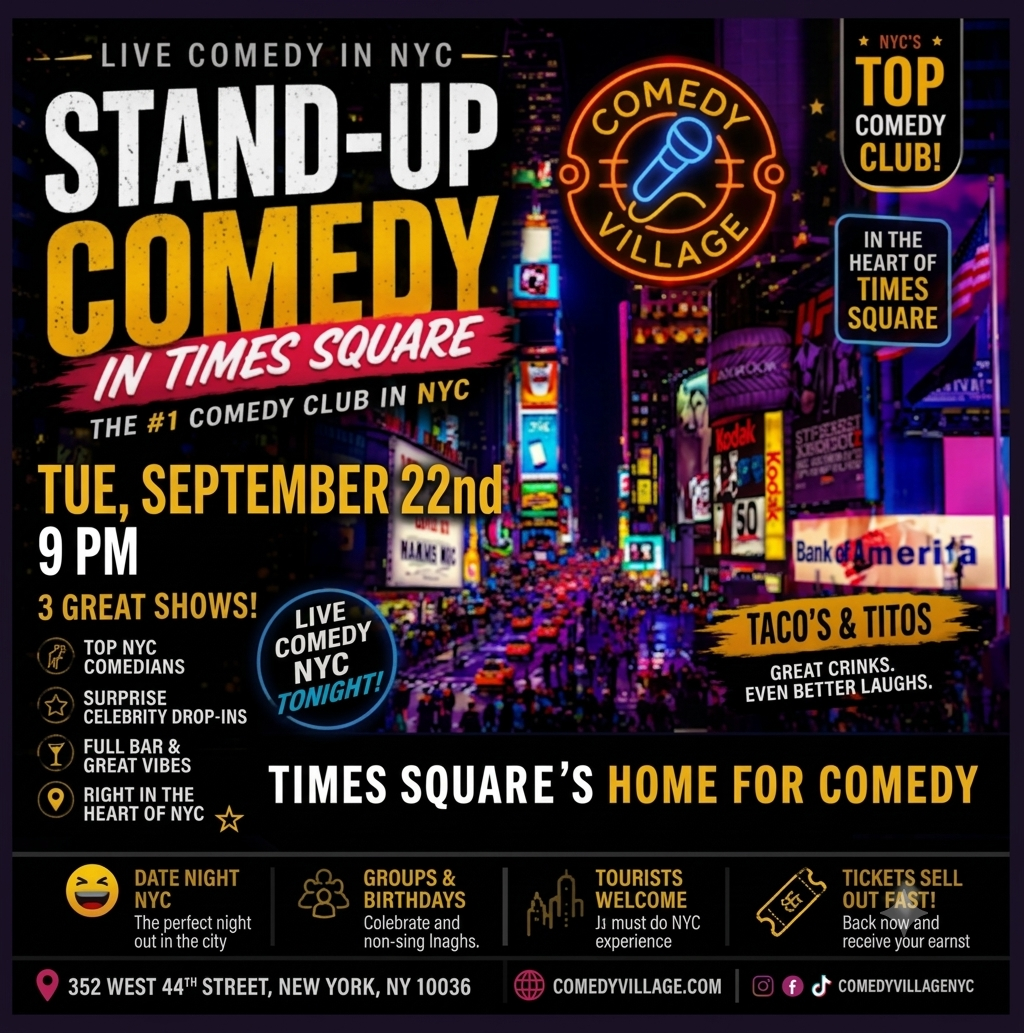 Times Square Comedy at Comedy Village
