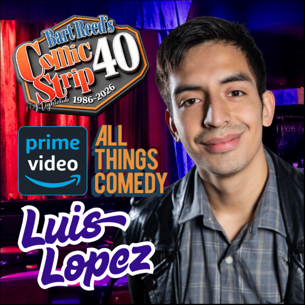Luis Lopez at The Comic Strip El Paso