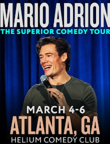 Mario Adrion at Helium Comedy Club Atlanta