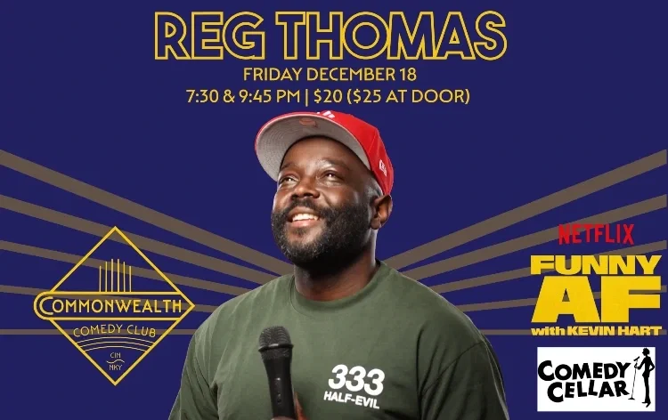 Reg Thomas at Commonwealth Comedy Club