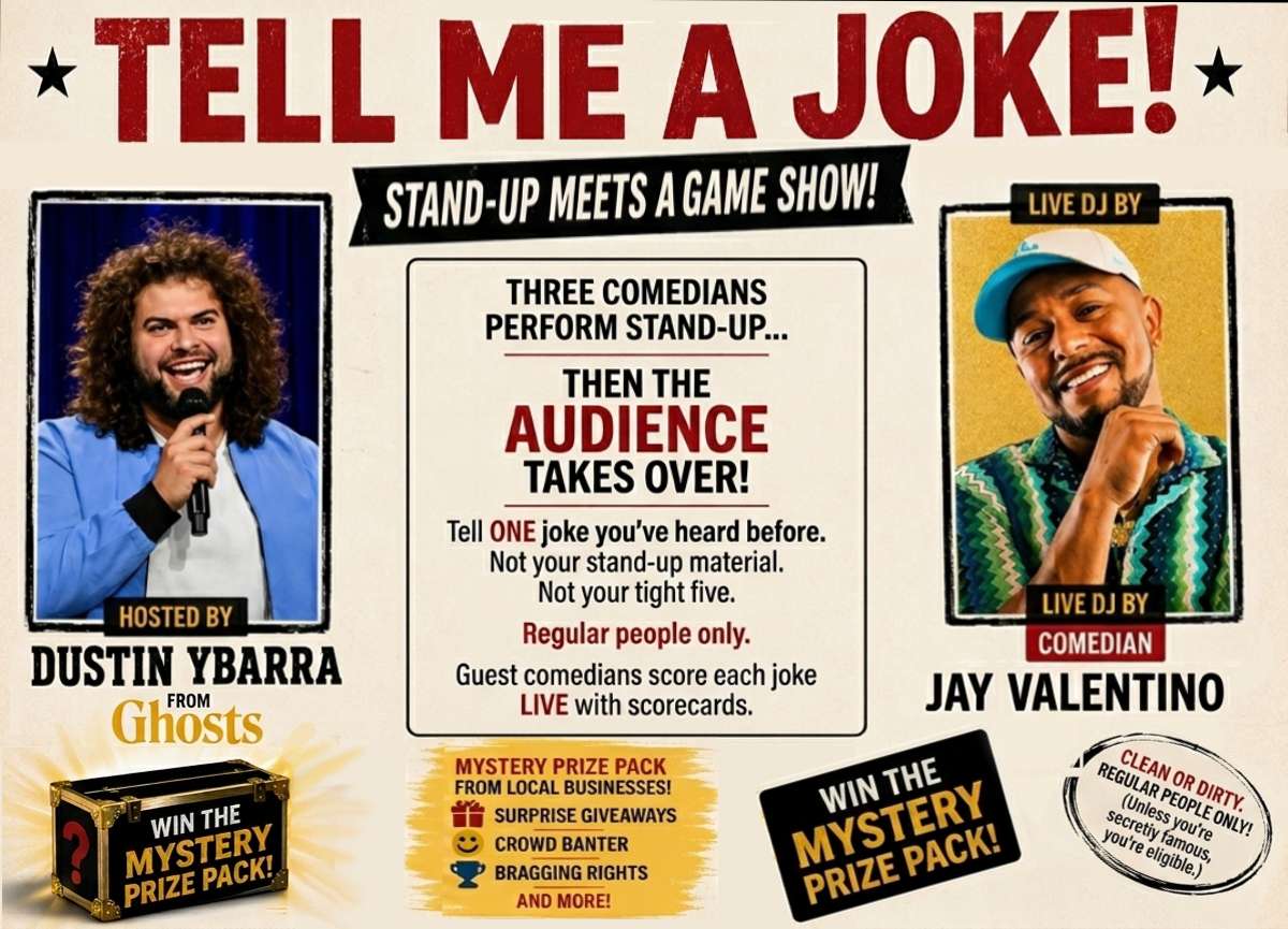 Tell Me A Joke! at The Comedy & Magic Club
