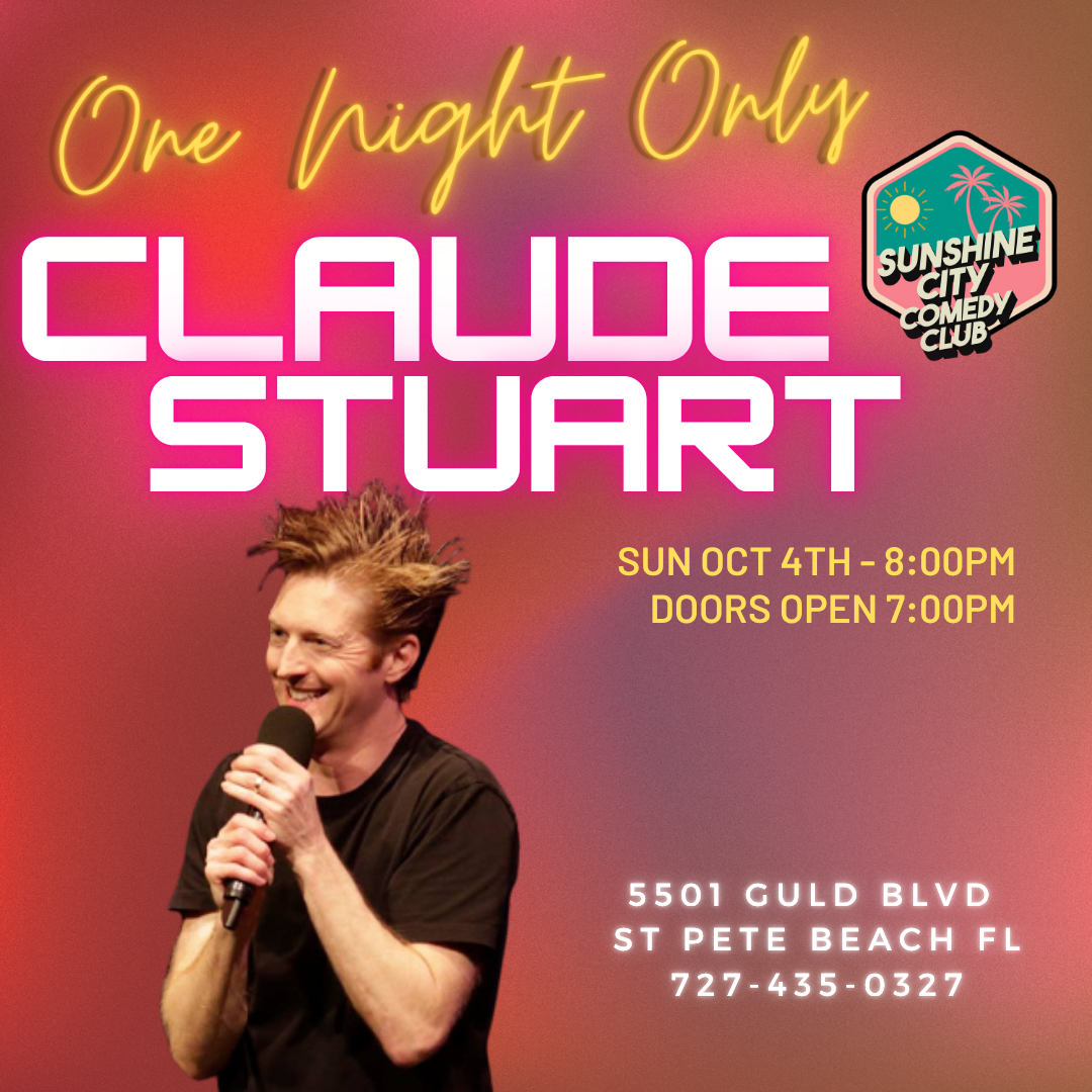 Claude Stuart at Sunshine City Comedy Club