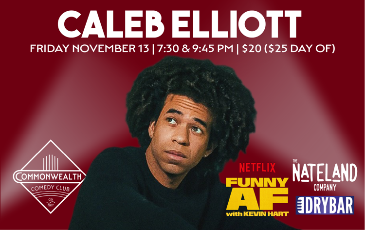 Caleb Elliott at Commonwealth Comedy Club