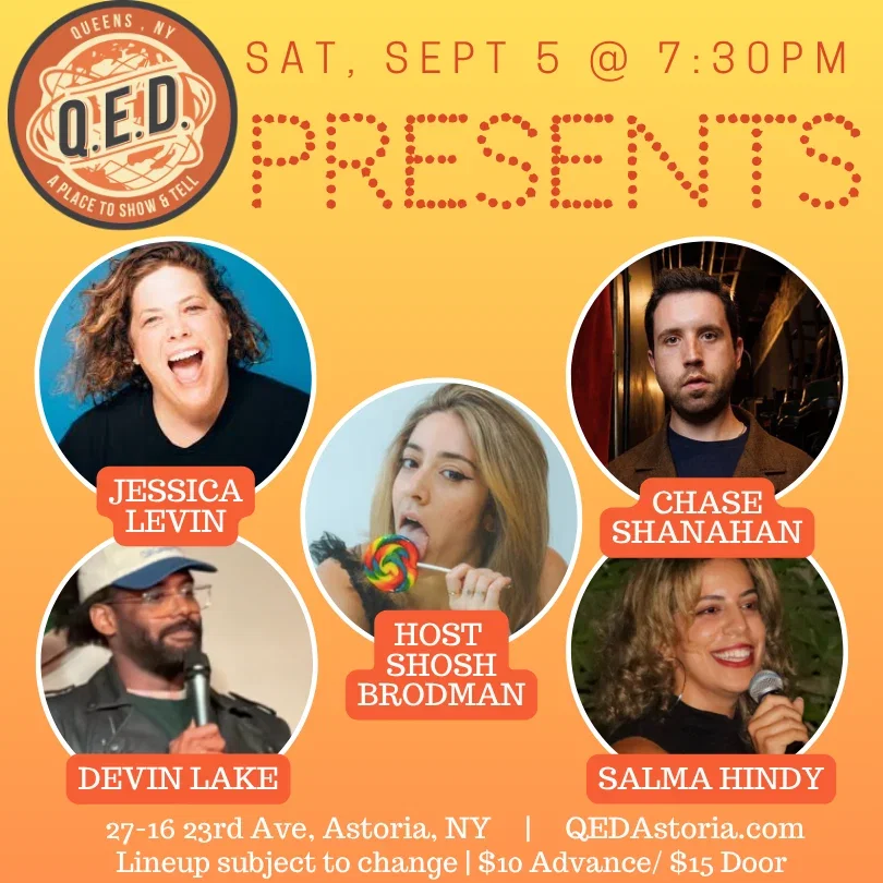 QED Presents at Q.E.D. Astoria