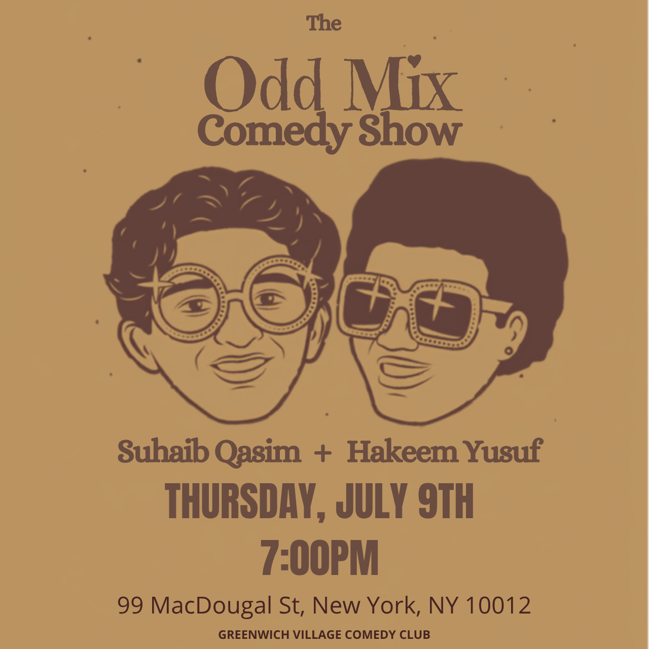 The Odd Mix Comedy Show at Greenwich Village Comedy Club