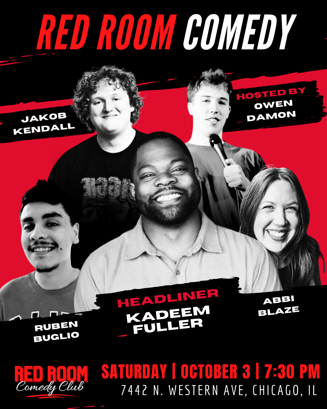 RED ROOM COMEDY at RED ROOM Comedy Club