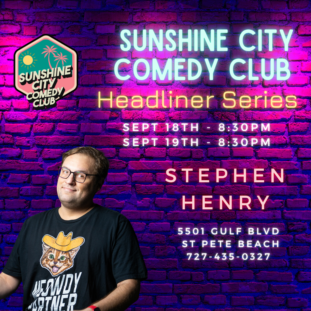 Stephen Henry at Sunshine City Comedy Club