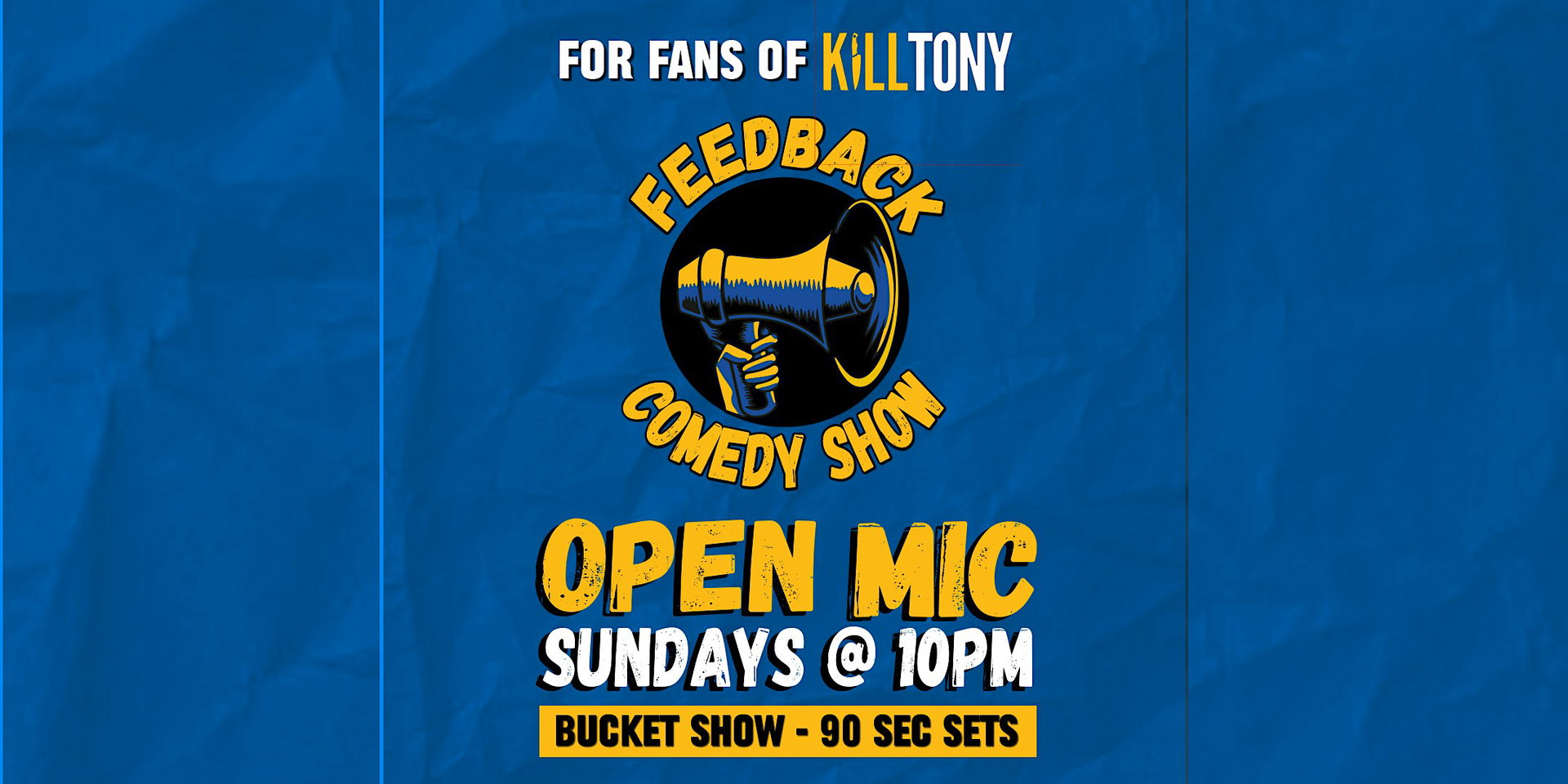 Sunday Feedback: Happy Hour Open Mic at Backroom Comedy Club