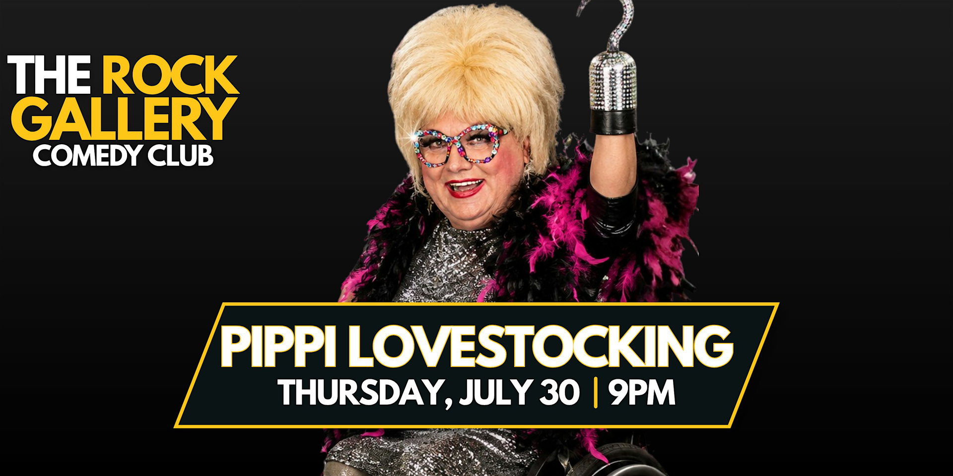 Pippi Lovestocking at The Rock Gallery Comedy Club