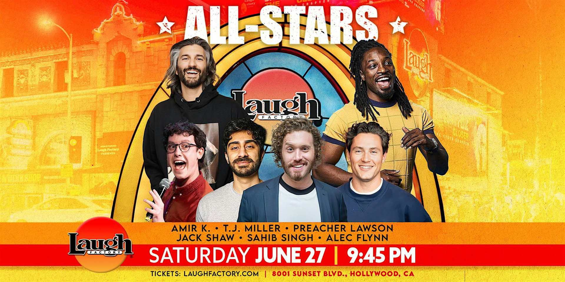 Saturday Night All-Stars at The Laugh Factory