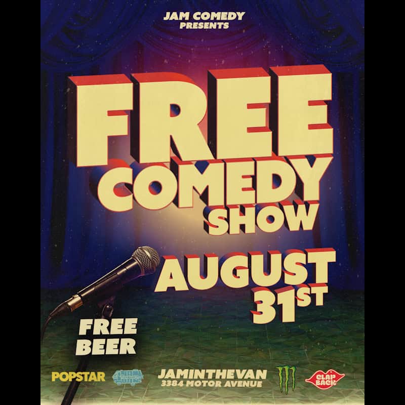 Bucket Comedy Show at Jam in the Van