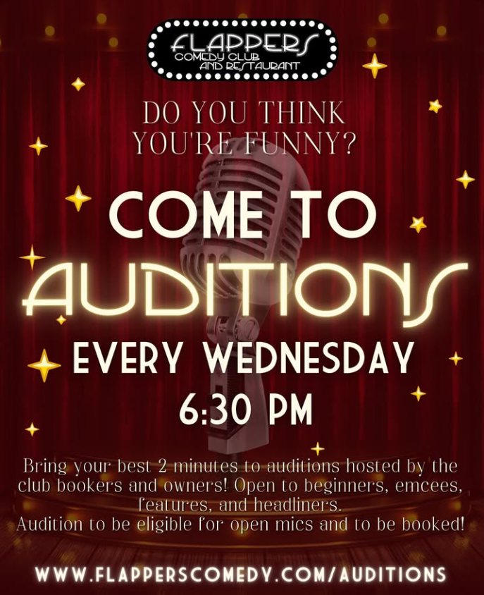 Happy Hour Auditions at Flappers