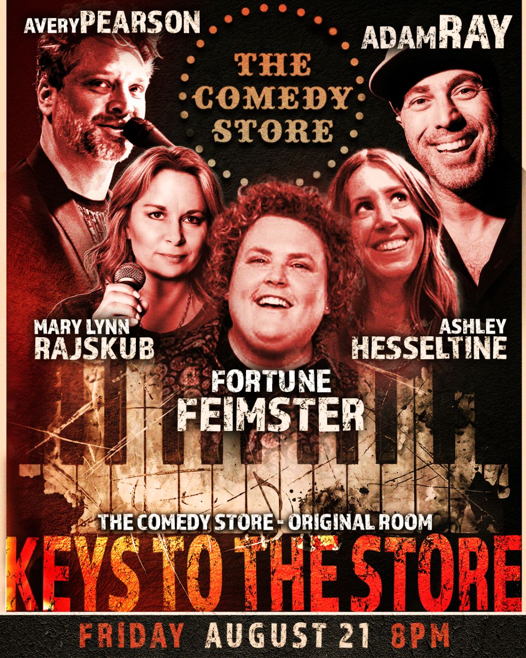 Keys to the Store at The Comedy Store