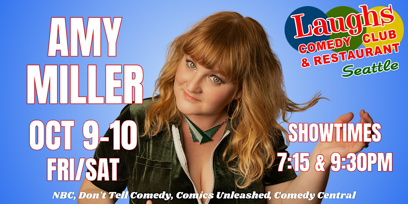 Amy Miller at Laughs Comedy Club
