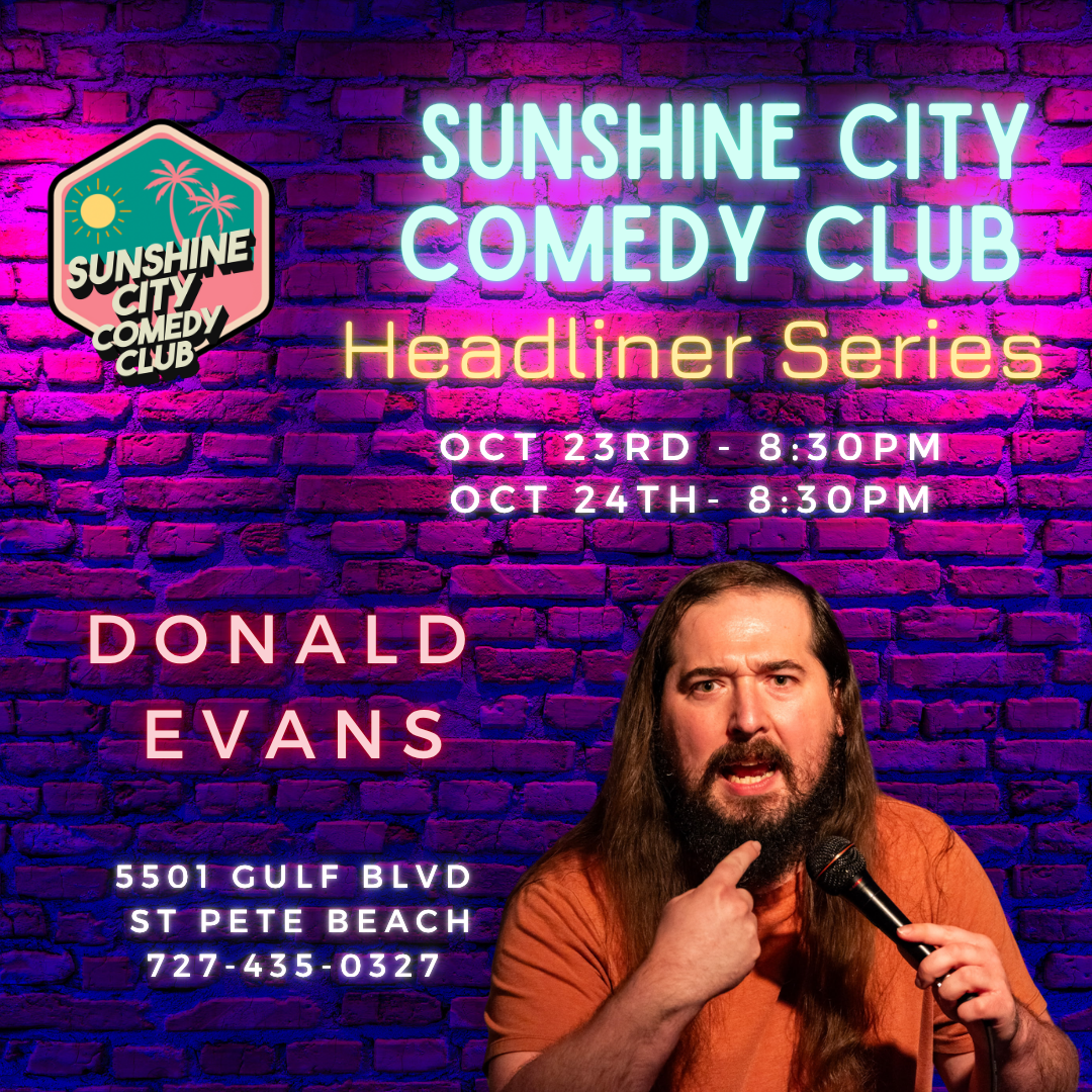 Donald Evans at Sunshine City Comedy Club