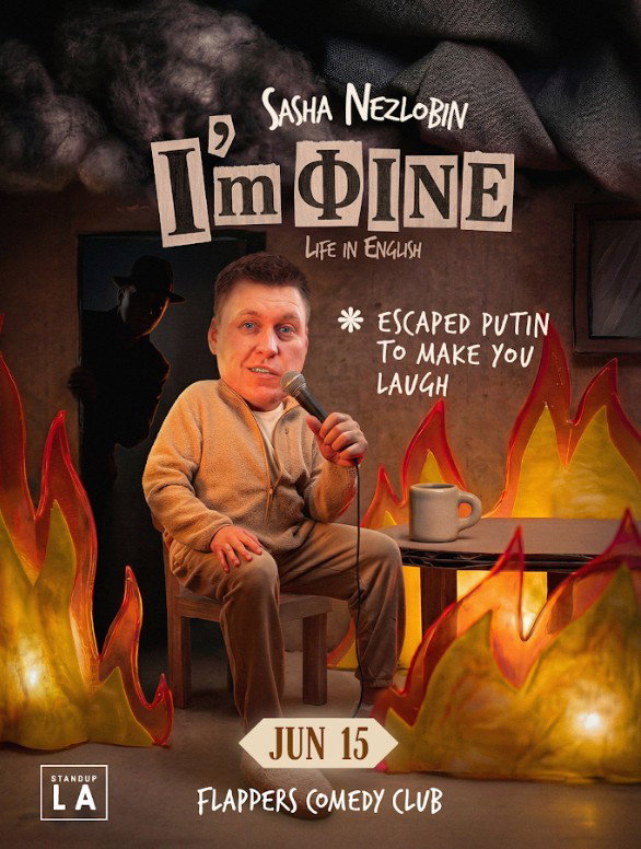 Sasha Nezlobin: I'm Fine — Life in English at Flappers