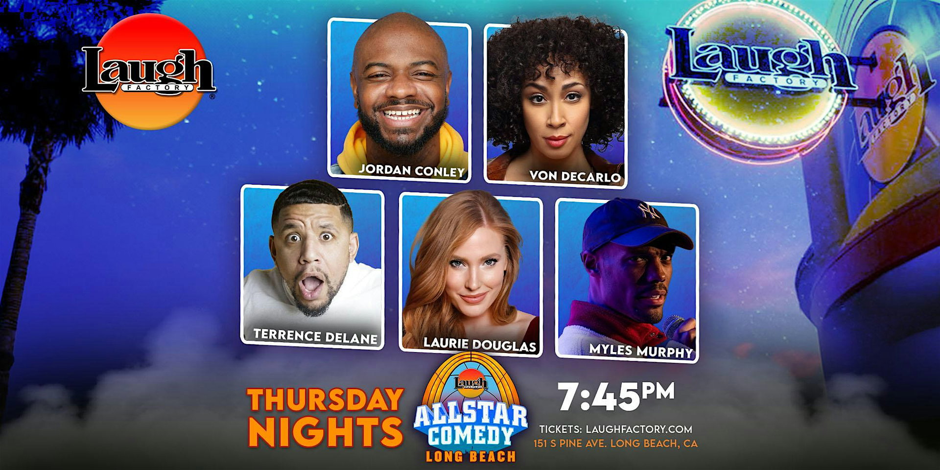 Allstar Comedy at The Laugh Factory Long Beach