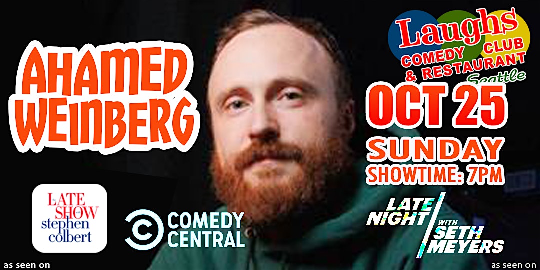 Ahamed Weinberg at Laughs Comedy Club