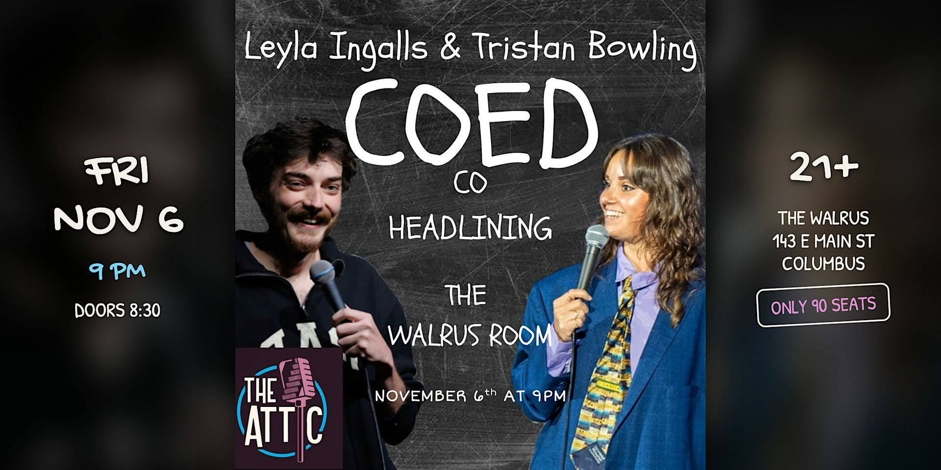 COED at The Attic Comedy Club