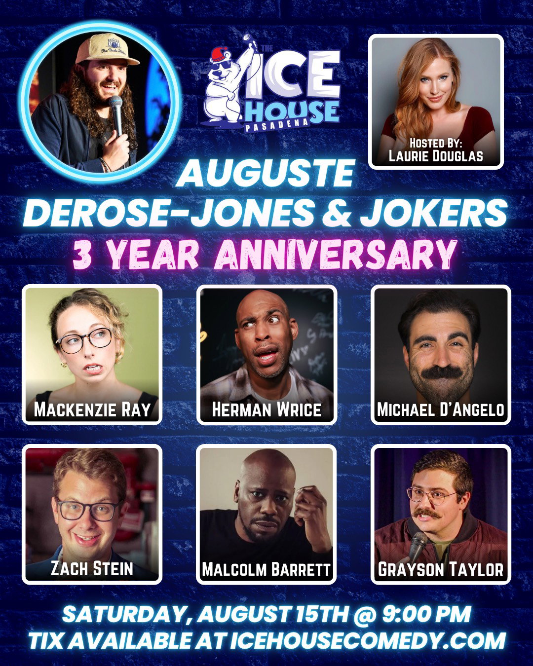Auguste DeRose-Jones & Jokers at The Ice House