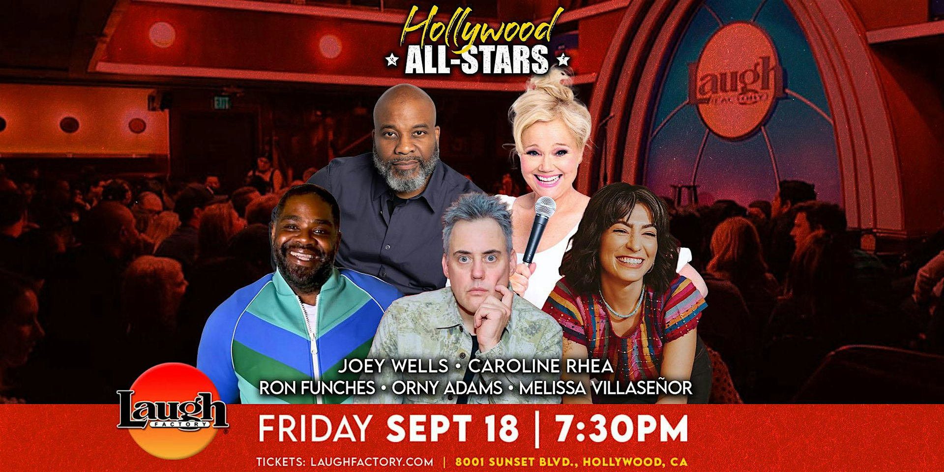 Hollywood All-Stars at The Laugh Factory Hollywood