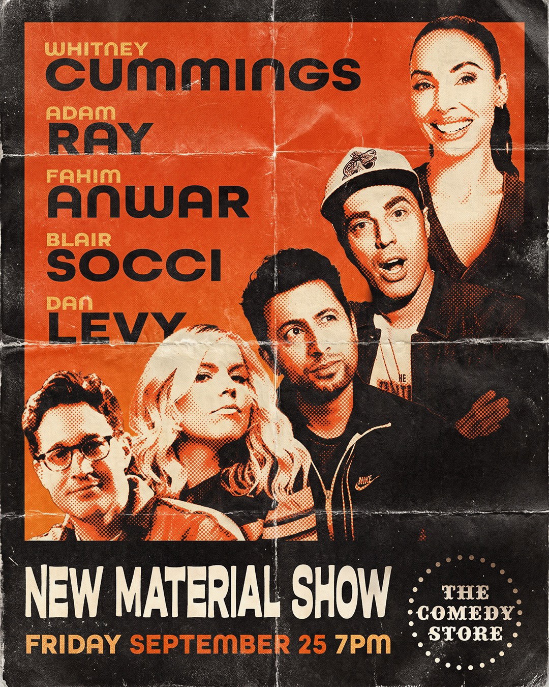 New Material Show at The Comedy Store