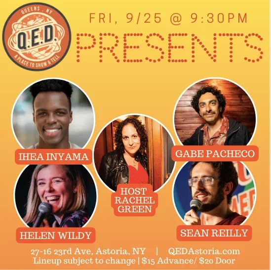 QED Presents at Q.E.D. Astoria