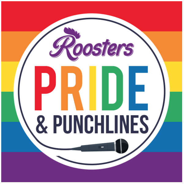 Pride & Punchlines at Rooster T. Feathers Comedy Club