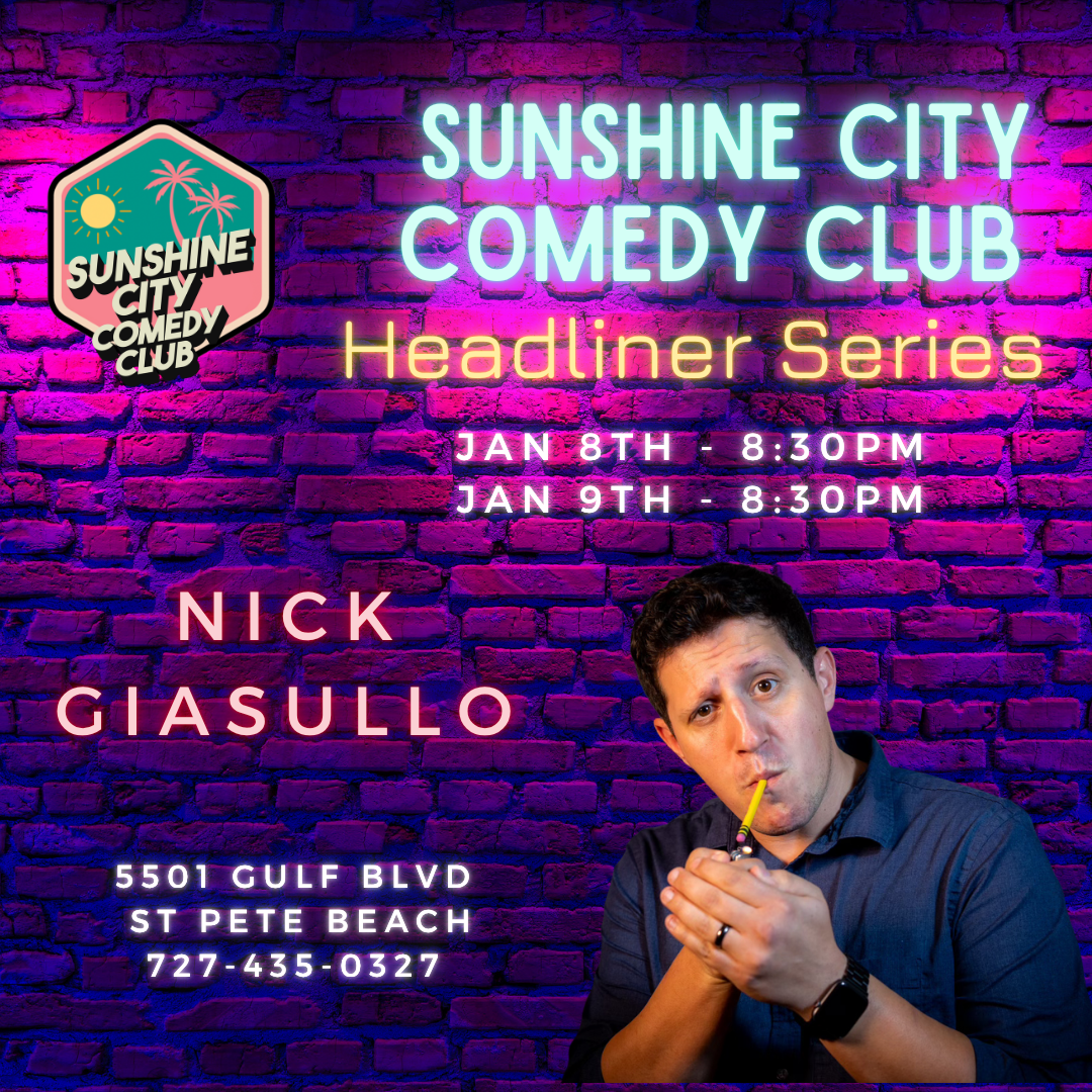 Nick Giasullo at Sunshine City Comedy Club