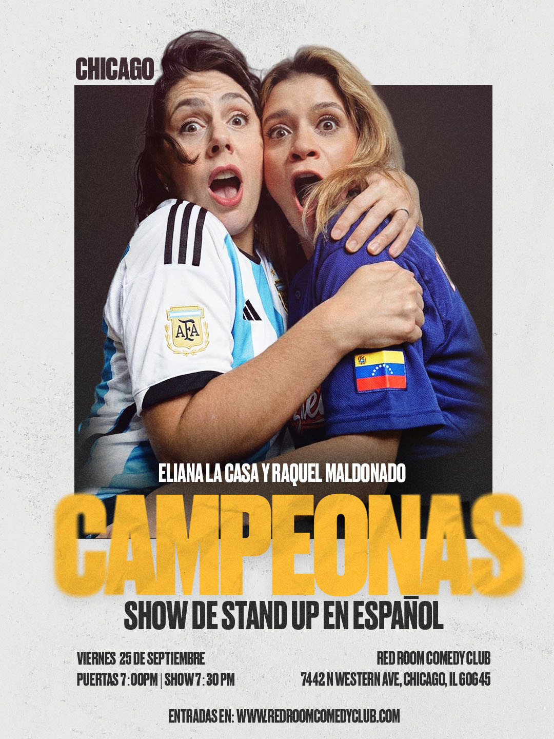 CAMPEONAS at RED ROOM Comedy Club