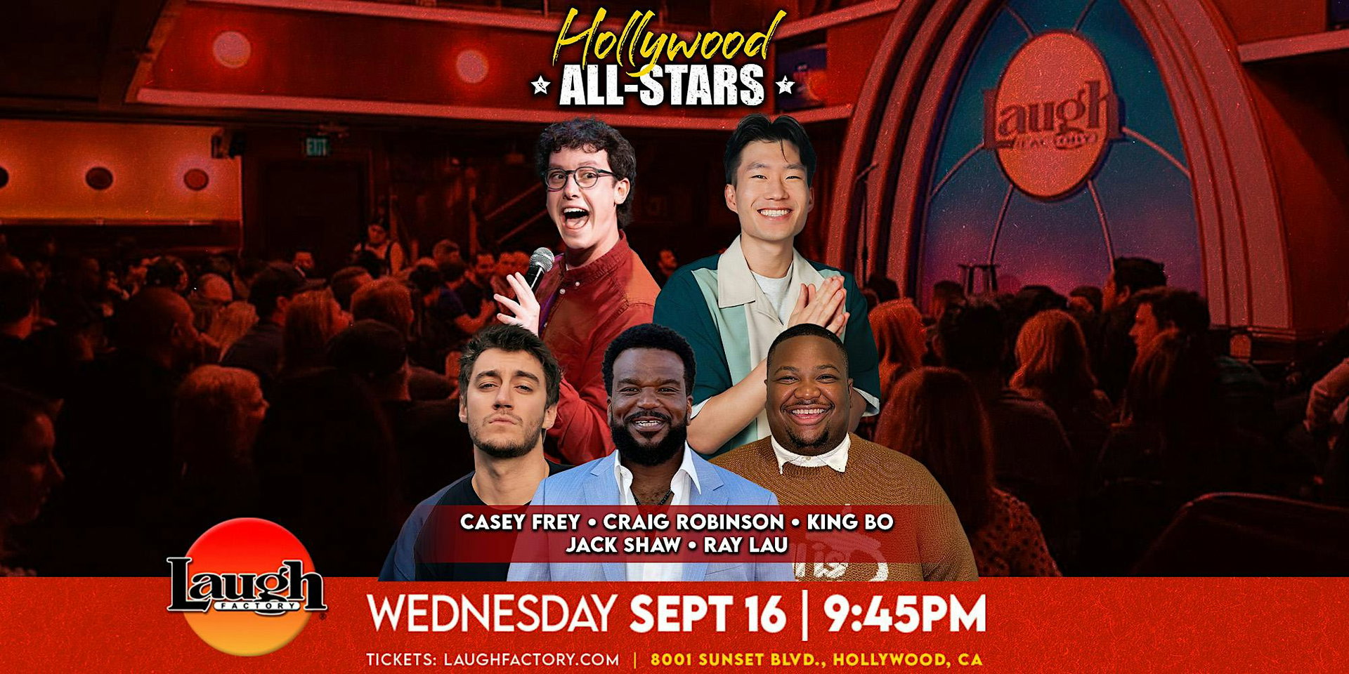 Hollywood All-Stars at The Laugh Factory Hollywood
