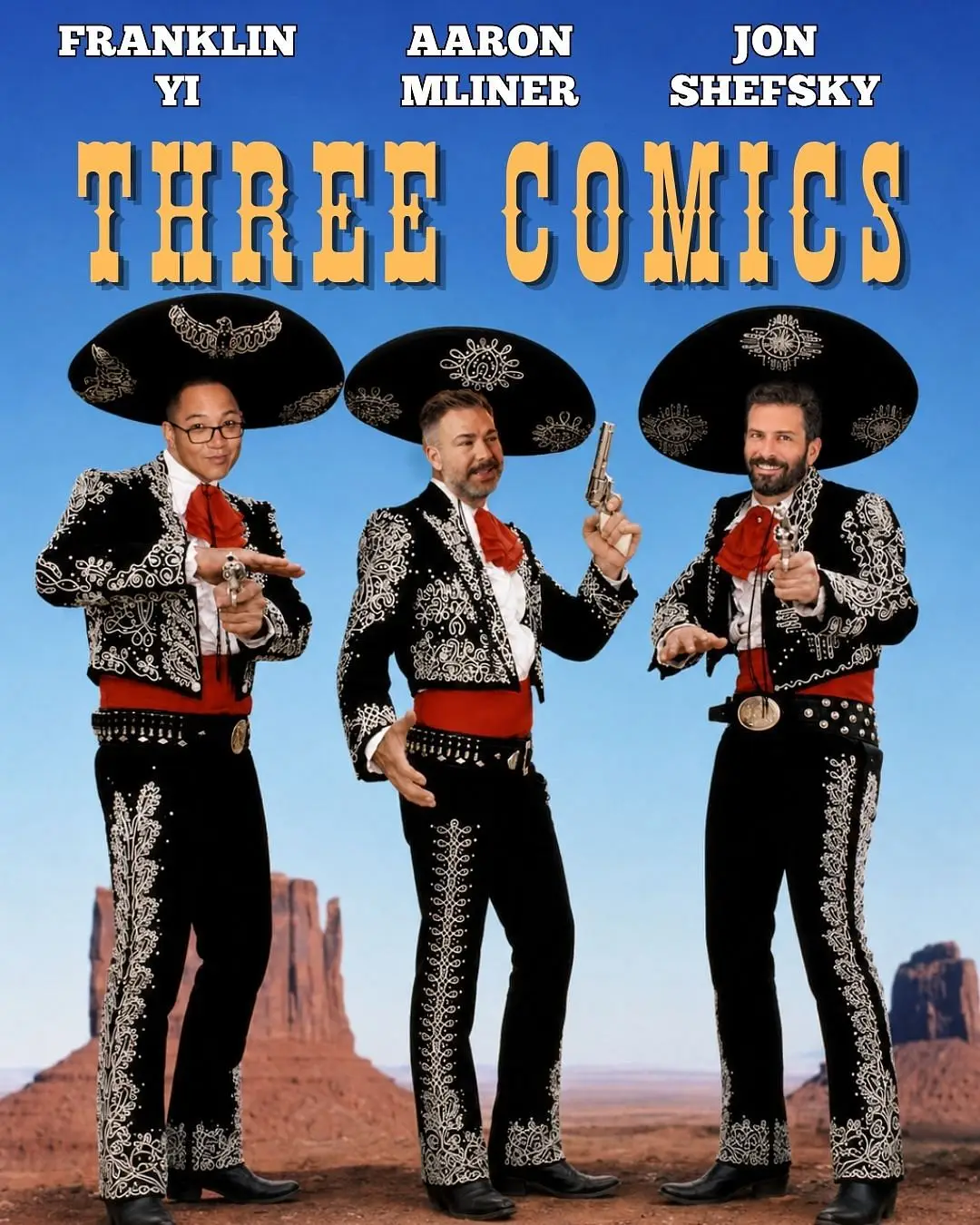 THREE COMICS at The Nitecap