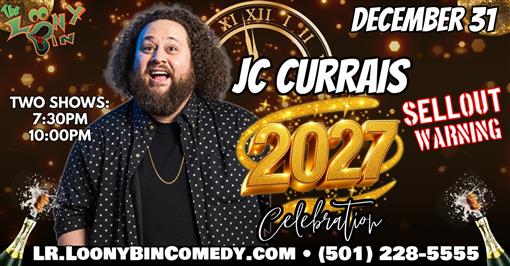 JC Currais 2027 Celebration at Loony Bin Comedy Club Little Rock
