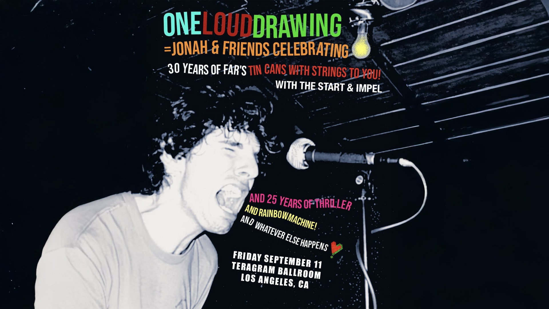 One Loud Drawing: Jonah Matranga & Friends at Teragram Ballroom